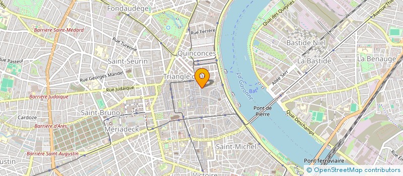 localisation de l'entreprise MADAME PAULETTE FACQUIER  BORDEAUX