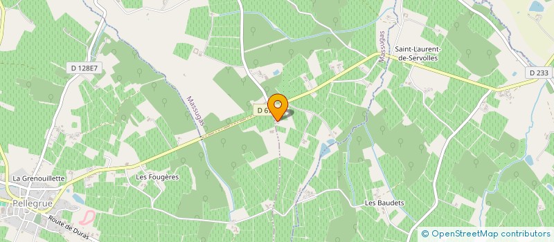 localisation de l'entreprise MADAME PAULETTE FARRE  MASSUGAS