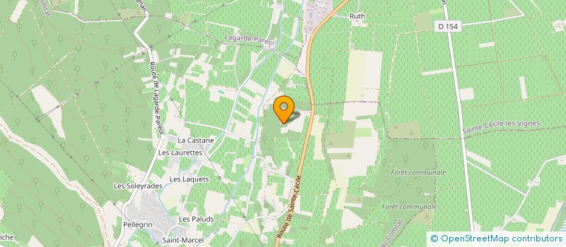 localisation de l'entreprise MADAME PAULETTE FAVIER  SERIGNAN-DU-COMTAT