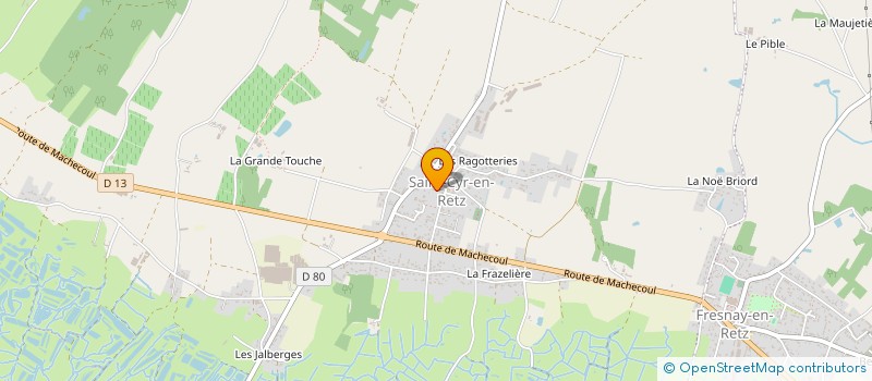 localisation de l'entreprise MADAME PAULETTE FERRE à VILLENEUVE-EN-RETZ