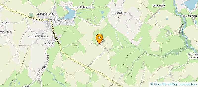 localisation de l'entreprise MADAME PAULETTE FOURNIER  VOUHE