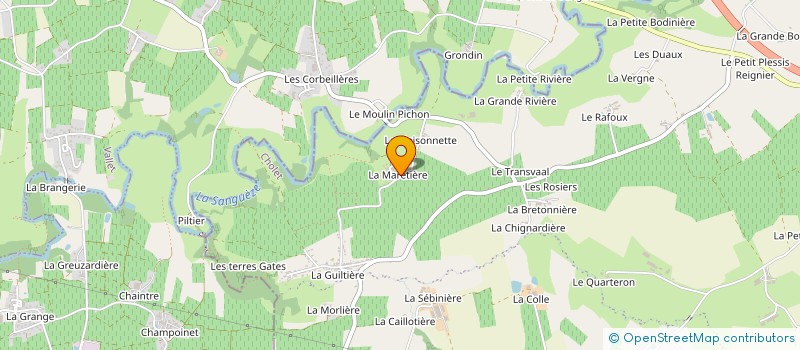 localisation de l'entreprise MADAME PAULETTE GABORIAU à SEVREMOINE