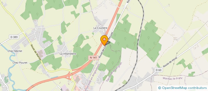 localisation de l'entreprise MADAME PAULETTE GACON à YVRAC-ET-MALLEYRAND
