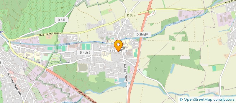 localisation de l'entreprise MADAME PAULETTE GASSER  WUENHEIM