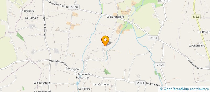localisation de l'entreprise MADAME PAULETTE GEREUX à LE TEILLEUL