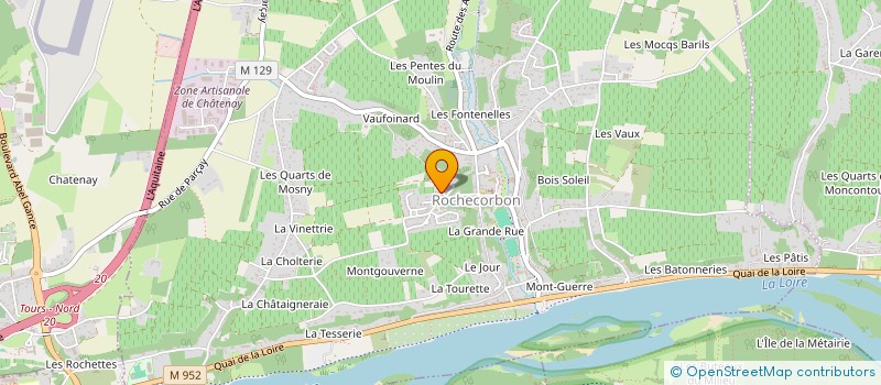 localisation de l'entreprise MADAME PAULETTE GIGOU à ROCHECORBON