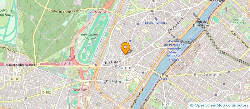 localisation de l'entreprise MADAME PAULETTE GODEAU  PARIS