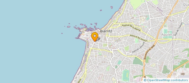 localisation de l'entreprise MADAME PAULETTE GOUDIER à BIARRITZ