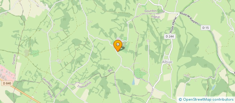 localisation de l'entreprise MADAME PAULETTE GRAS  BIO