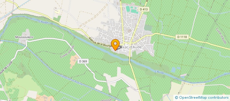 localisation de l'entreprise MADAME PAULETTE GRAS  CUXAC-D'AUDE