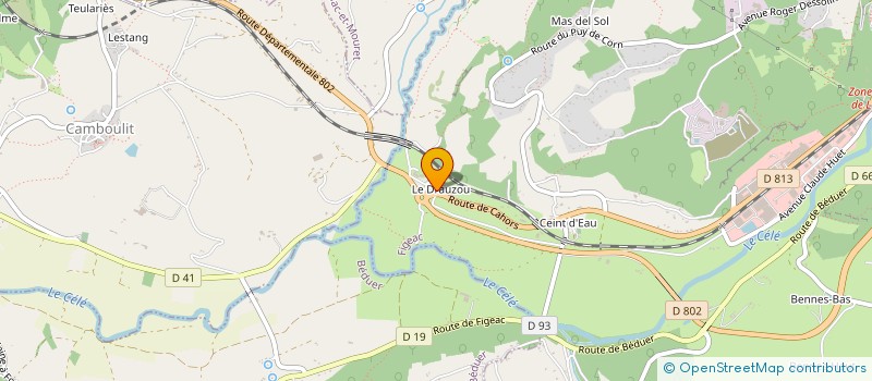 localisation de l'entreprise MADAME PAULETTE GRATIAS  FONS