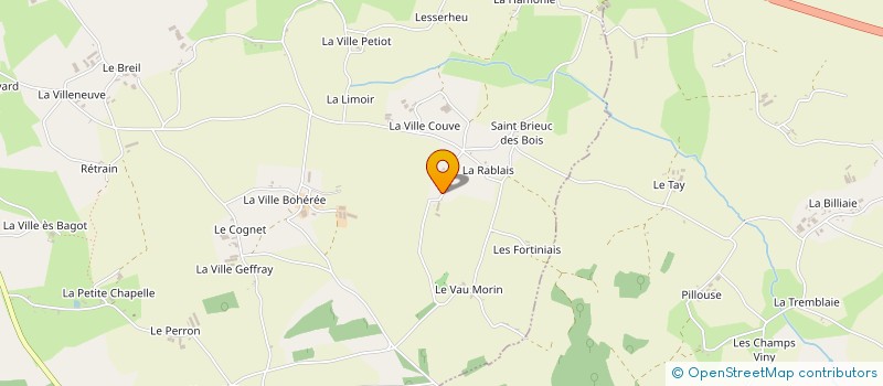 localisation de l'entreprise MADAME PAULETTE GROSEIL à MERDRIGNAC