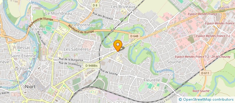 localisation de l'entreprise MADAME PAULETTE GUERINEAU  NIORT