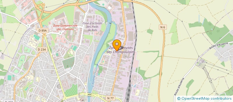 localisation de l'entreprise MADAME PAULETTE GUINANT à AUXERRE