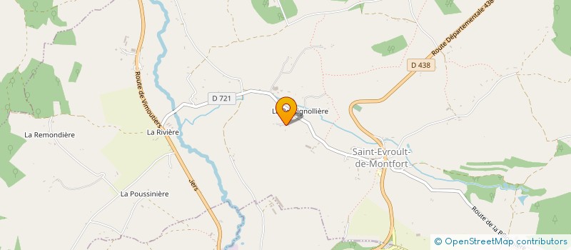 localisation de l'entreprise MADAME PAULETTE HEBERT à SAINT-EVROULT-DE-MONTFORT