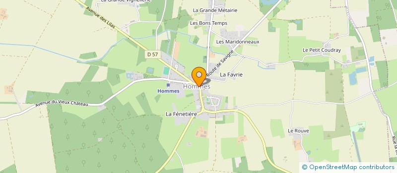 localisation de l'entreprise MADAME PAULETTE HENRY à AVRILLE-LES-PONCEAUX