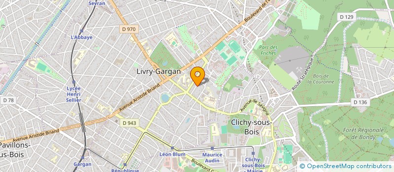 localisation de l'entreprise MADAME PAULETTE HUET  LIVRY-GARGAN