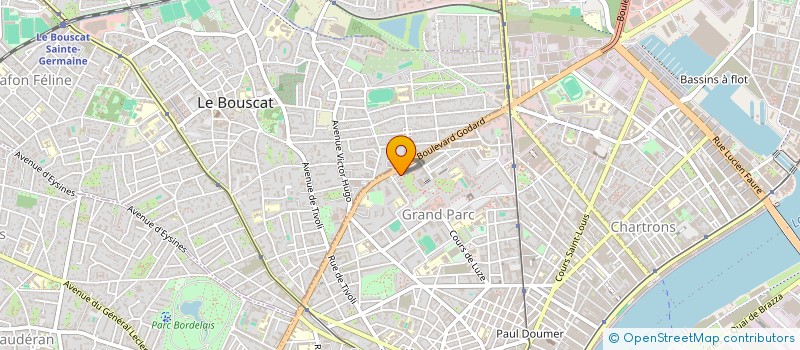 localisation de l'entreprise MADAME PAULETTE HYVERNAUD à BORDEAUX