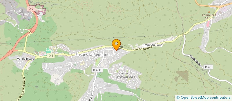 localisation de l'entreprise MADAME PAULETTE ISOARDO  ENSUES-LA-REDONNE