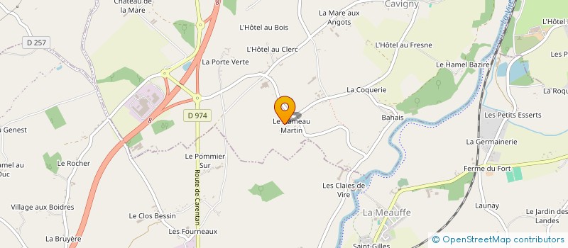 localisation de l'entreprise MADAME PAULETTE JAMES  SAINT-FROMOND