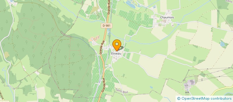 localisation de l'entreprise MADAME PAULETTE JARROT  SAINT-BOIL