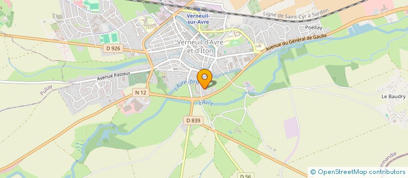 localisation de l'entreprise MADAME PAULETTE KLOTZ  COURTEILLES