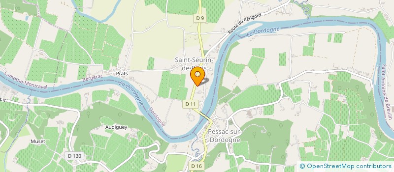 localisation de l'entreprise MADAME PAULETTE LAGARDE  SAINT-VIVIEN