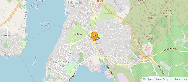 localisation de l'entreprise MADAME PAULETTE LAGRIFFE  MAUGUIO