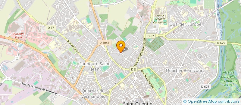 localisation de l'entreprise MADAME PAULETTE LARTIZIEN  SAINT-QUENTIN