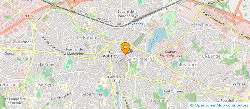 localisation de l'entreprise MADAME PAULETTE LAYEC à VANNES