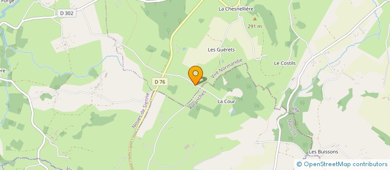 localisation de l'entreprise MADAME PAULETTE LECOEUR à VIRE-NORMANDIE