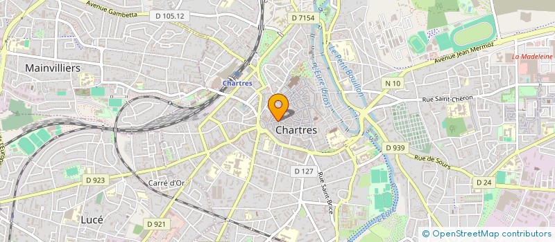 localisation de l'entreprise MADAME PAULETTE LEGER à CHARTRES