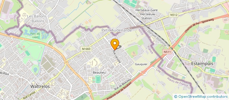 localisation de l'entreprise MADAME PAULETTE LEMAN  WATTRELOS