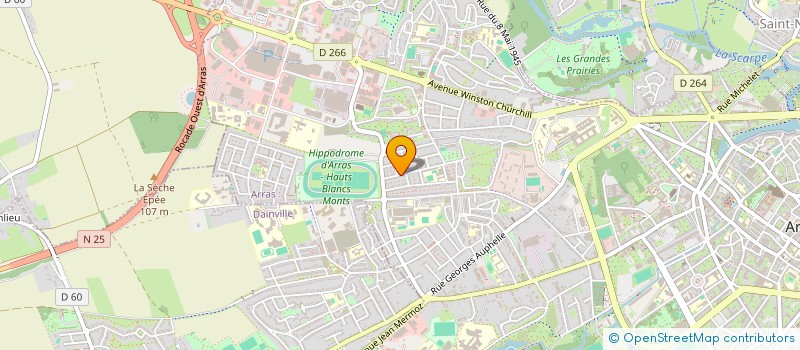 localisation de l'entreprise MADAME PAULETTE LENGLET à ARRAS