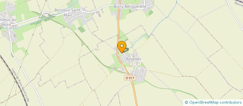 localisation de l'entreprise MADAME PAULETTE LENGLET  BOYELLES