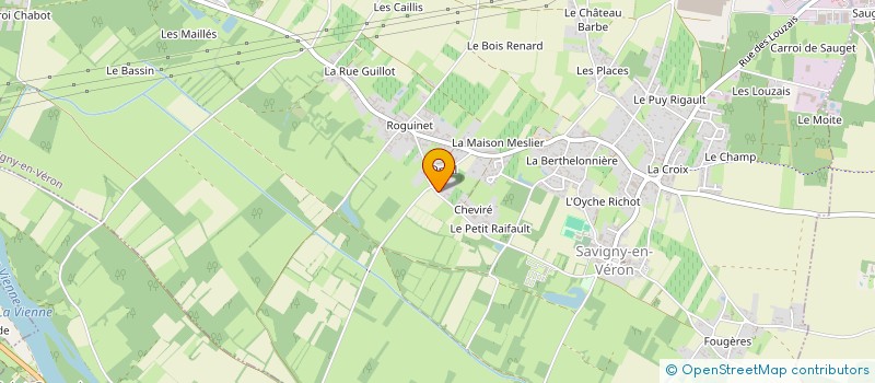 localisation de l'entreprise MADAME PAULETTE LENHOF  SAVIGNY-EN-VERON