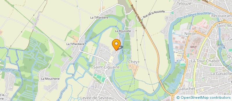 localisation de l'entreprise MADAME PAULETTE LEONARD à NIORT