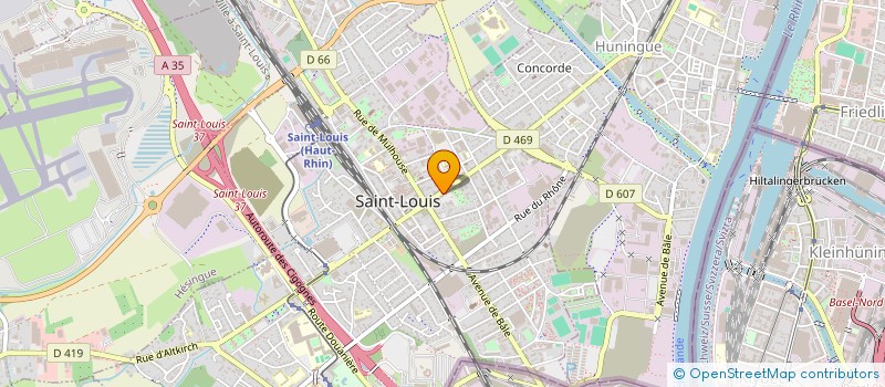 localisation de l'entreprise MADAME PAULETTE LIEB  SAINT-LOUIS