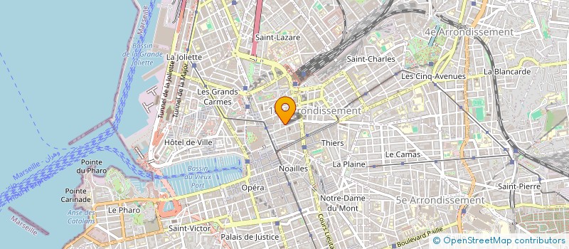localisation de l'entreprise MADAME PAULETTE LOSSIGNOL à MARSEILLE