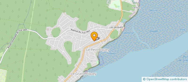 localisation de l'entreprise MADAME PAULETTE LUMEAU  LEGE-CAP-FERRET