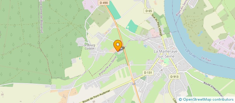 localisation de l'entreprise MADAME PAULETTE MABONG  ARELAUNE-EN-SEINE