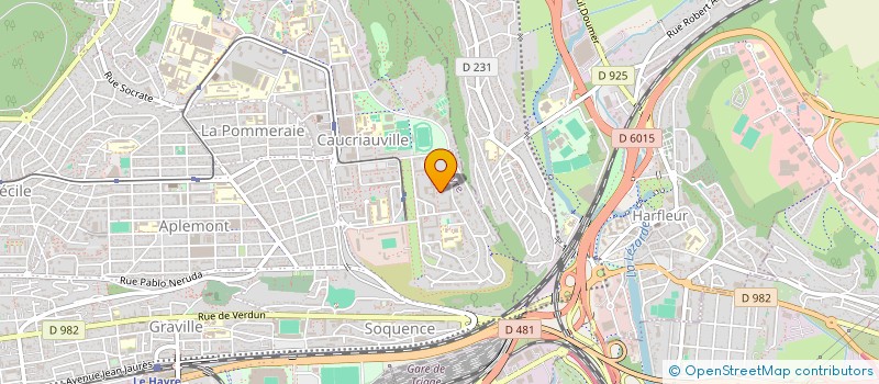 localisation de l'entreprise MADAME PAULETTE MACE à LE HAVRE