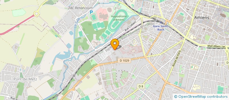 localisation de l'entreprise MADAME PAULETTE MALULIE à AMIENS