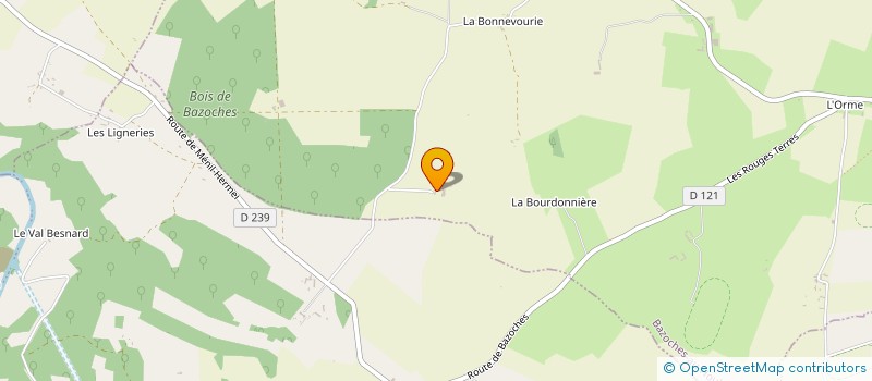 localisation de l'entreprise MADAME PAULETTE MARIE à SAINTE-HONORINE-LA-GUILLAUME