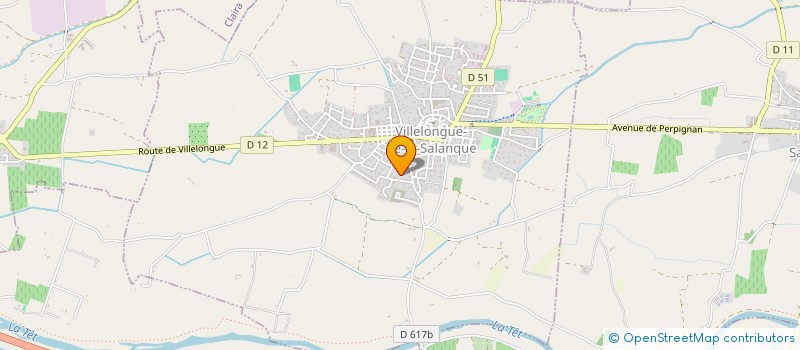 localisation de l'entreprise MADAME PAULETTE MARQUES  VILLELONGUE DE LA SALANQUE