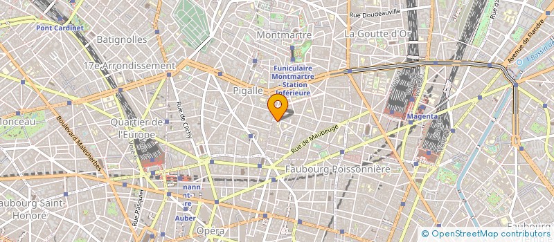 localisation de l'entreprise MADAME PAULETTE MARTEROY  PARIS