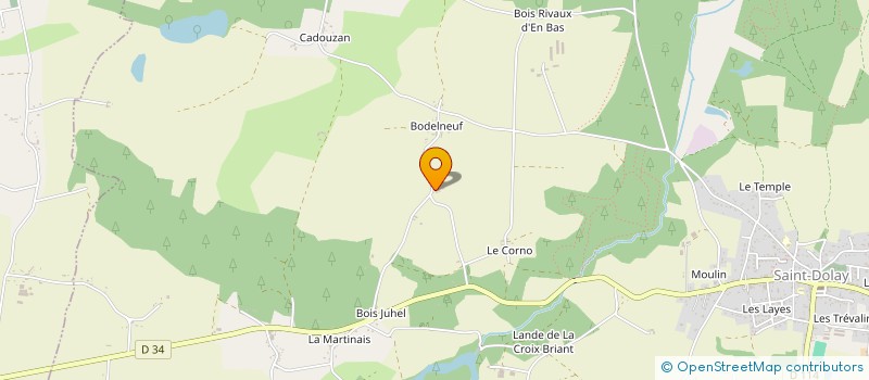 localisation de l'entreprise MADAME PAULETTE MICHARD  RENAC