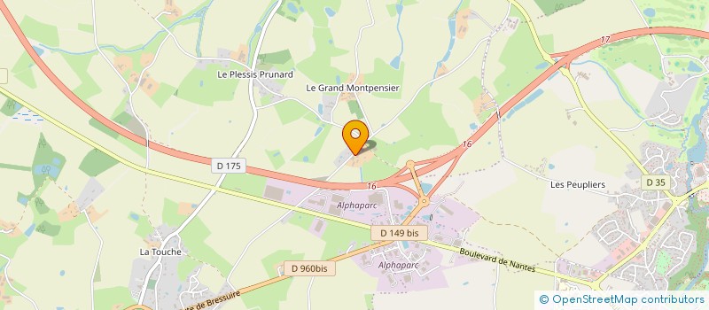 localisation de l'entreprise MADAME PAULETTE MICHEL  BRESSUIRE