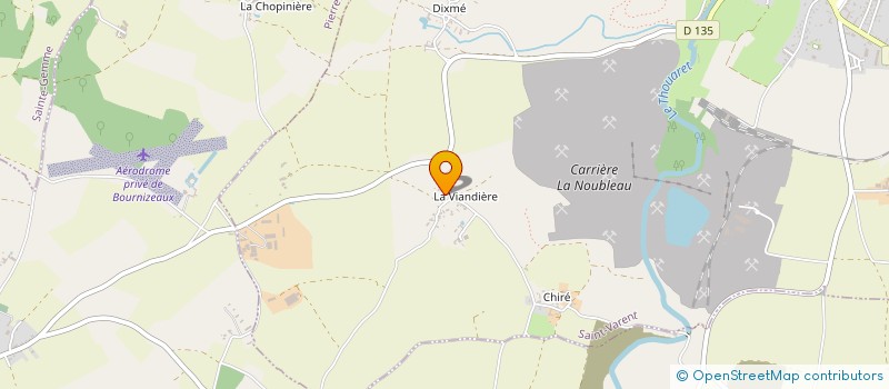 localisation de l'entreprise MADAME PAULETTE MINGRET à SAINT-VARENT