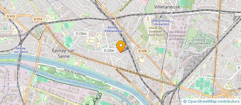 localisation de l'entreprise MADAME PAULETTE MOYEN à EPINAY-SUR-SEINE